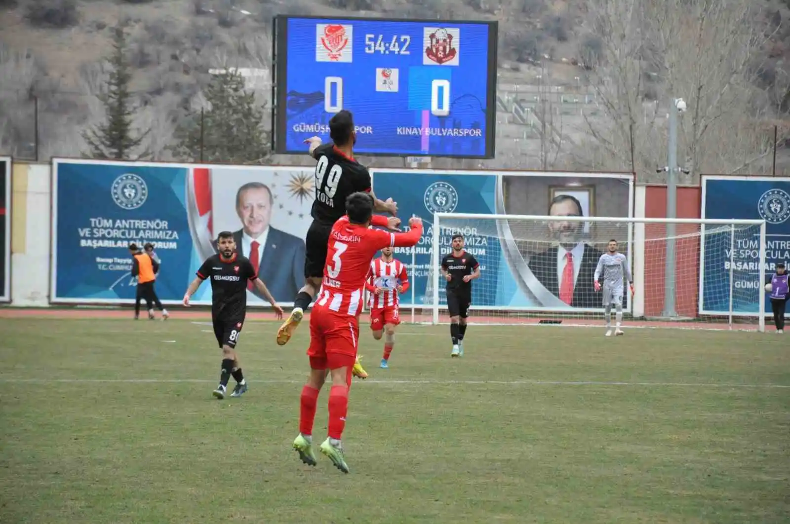 TFF 3. Lig: Gümüşhane Sportif Faaliyetler: 0 - Kınay Bulvarspor: 0
