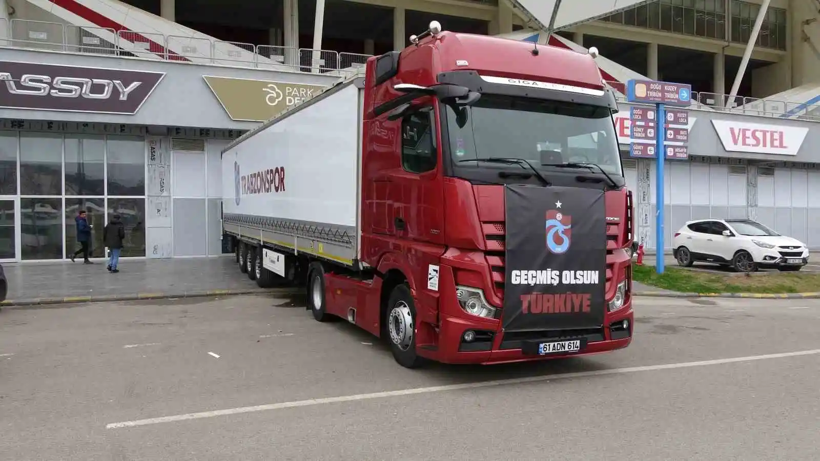 Trabzonspor’dan deprem bölgelerine yardım