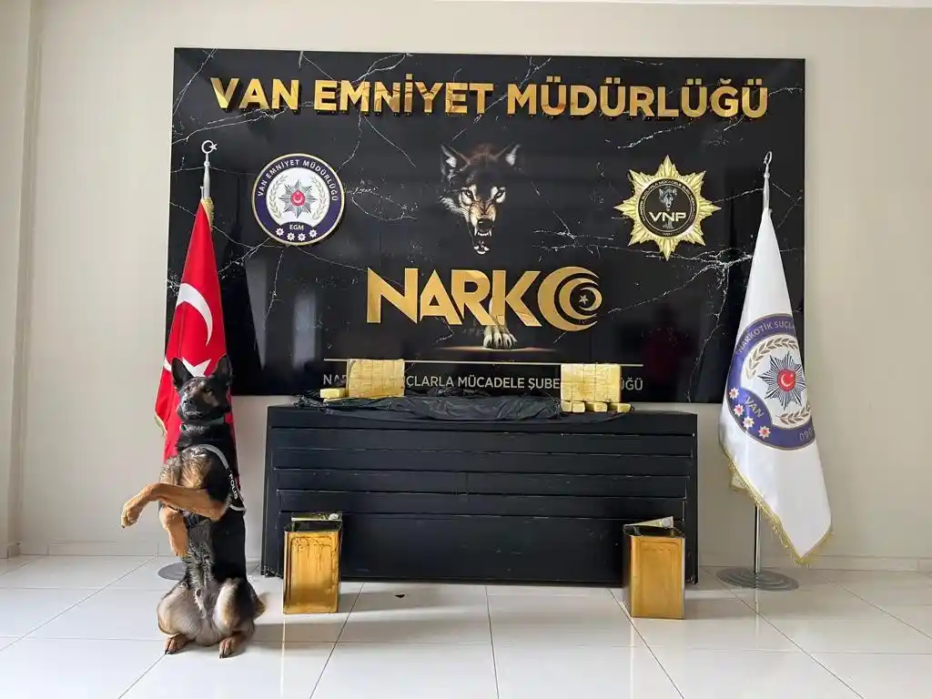 Van'da 30 kilo 640 gram eroin ele geçirildi
