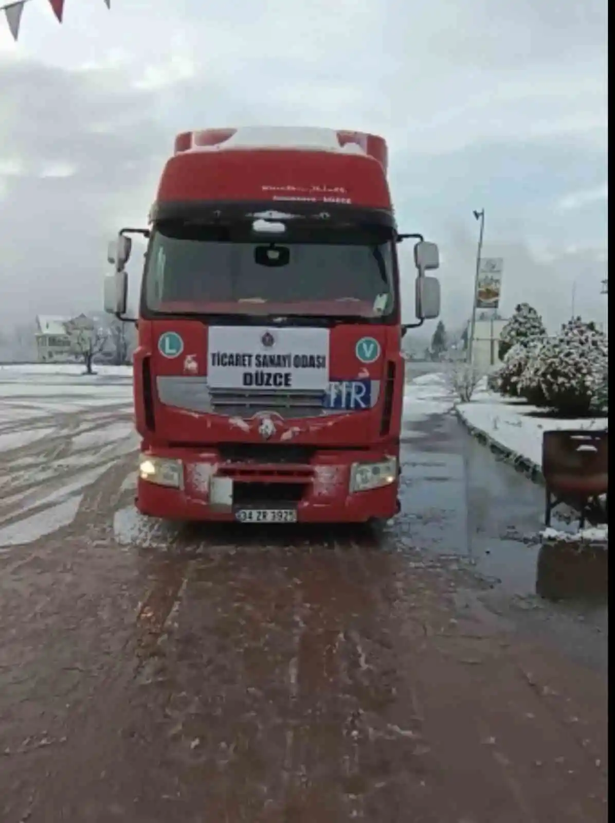 Yardım konvoyu Elbistan için yola çıktı