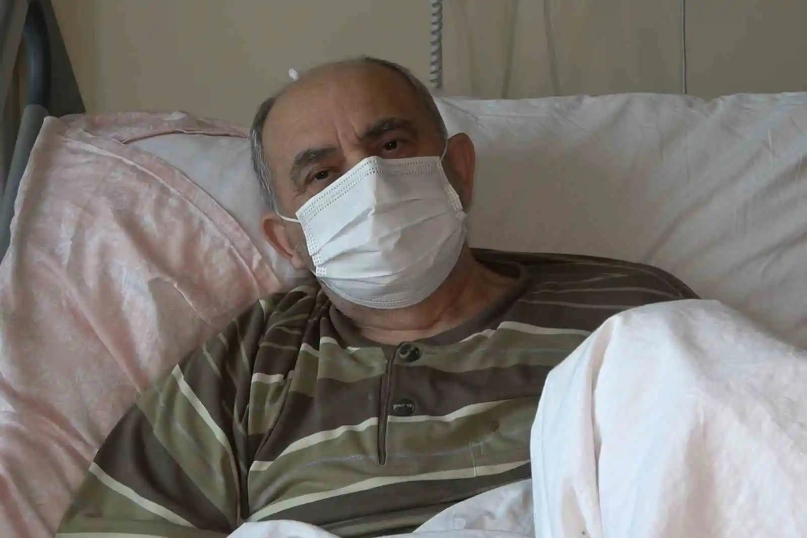 Ziyaret için gittiği oğlunun evinde depreme yakalanan vatandaş: