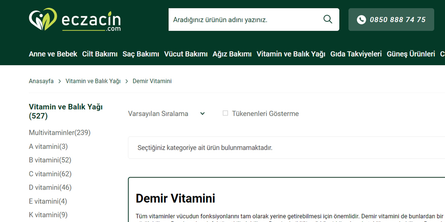 Demir Vitamini