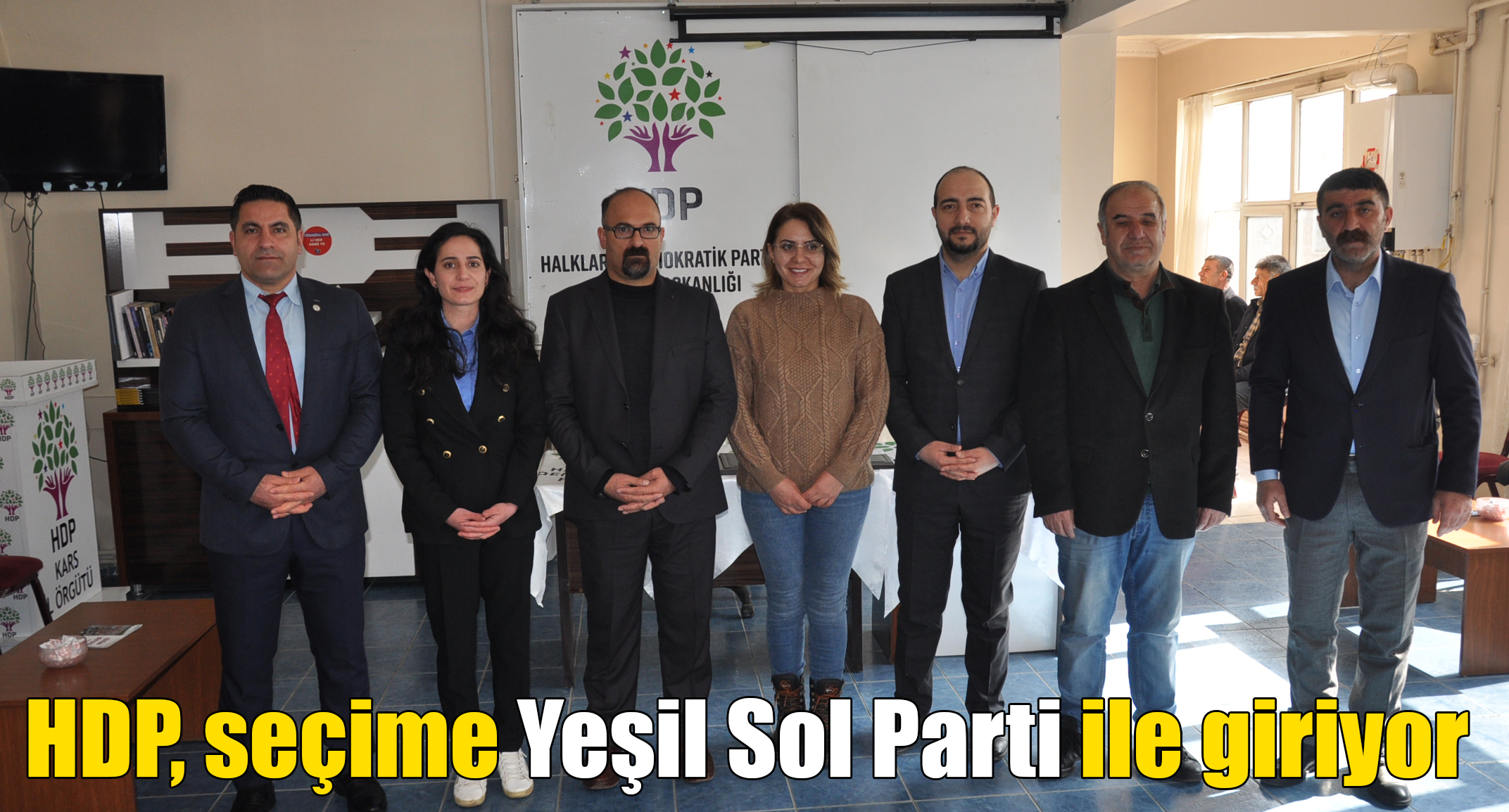 HDP, seçime Yeşil Sol Parti ile giriyor