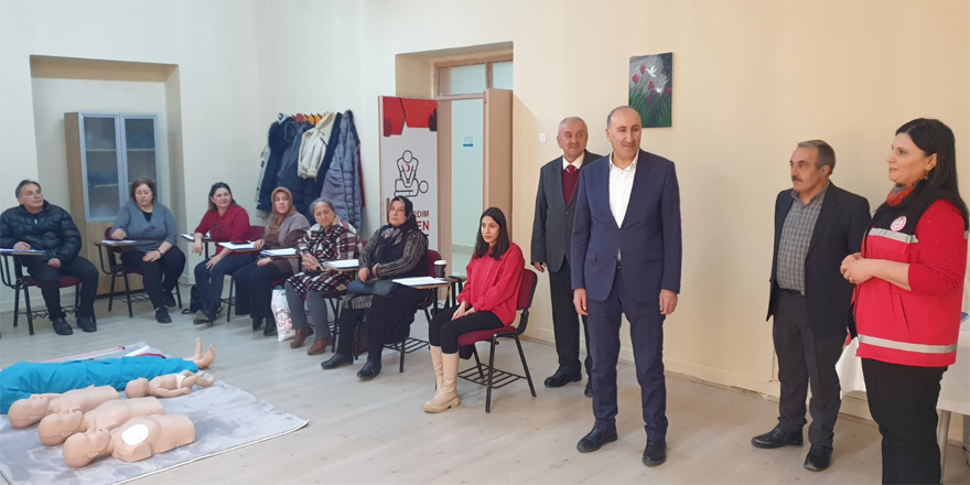 Kars'ta ilk yardım eğitim sınıfı açıldı