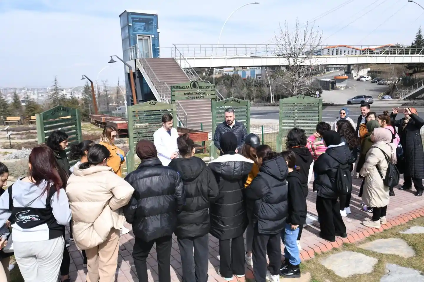 Pursaklar’da depremzede çocukların yüzünü güldüren gezi
