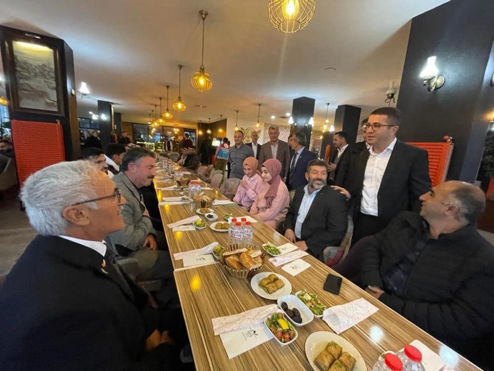 Kaymakam Daştan şehit ve gazi aileleriyle iftarda buluştu