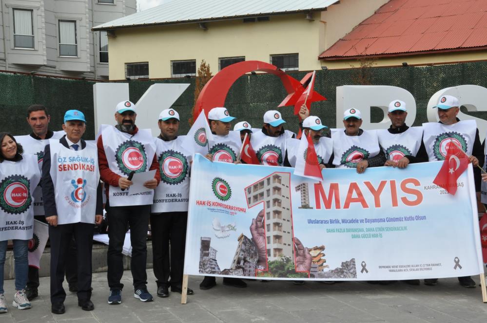 Kars'ta HAK-İŞ'ten 1 Mayıs açıklaması