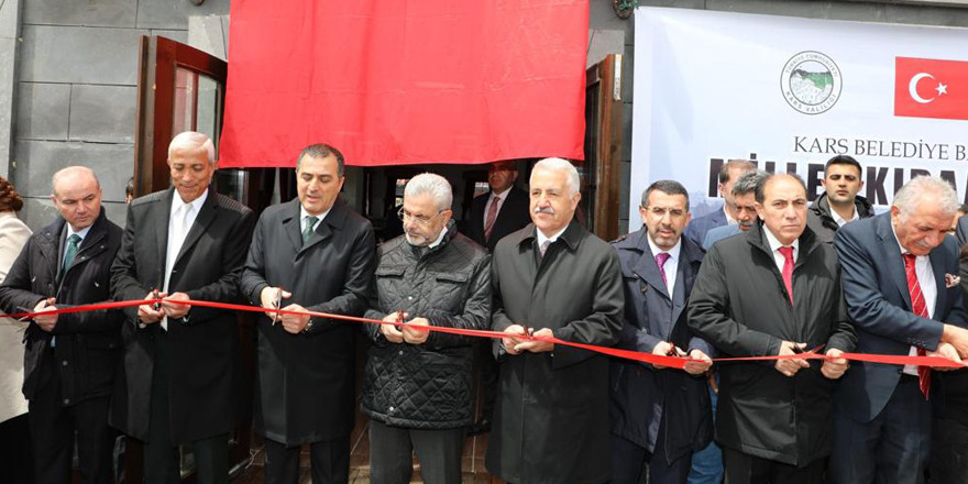 Kars'ta Millet Kıraathanesi açıldı