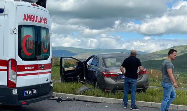 Ardahan'da Trafik Kazası: 4 yaralı