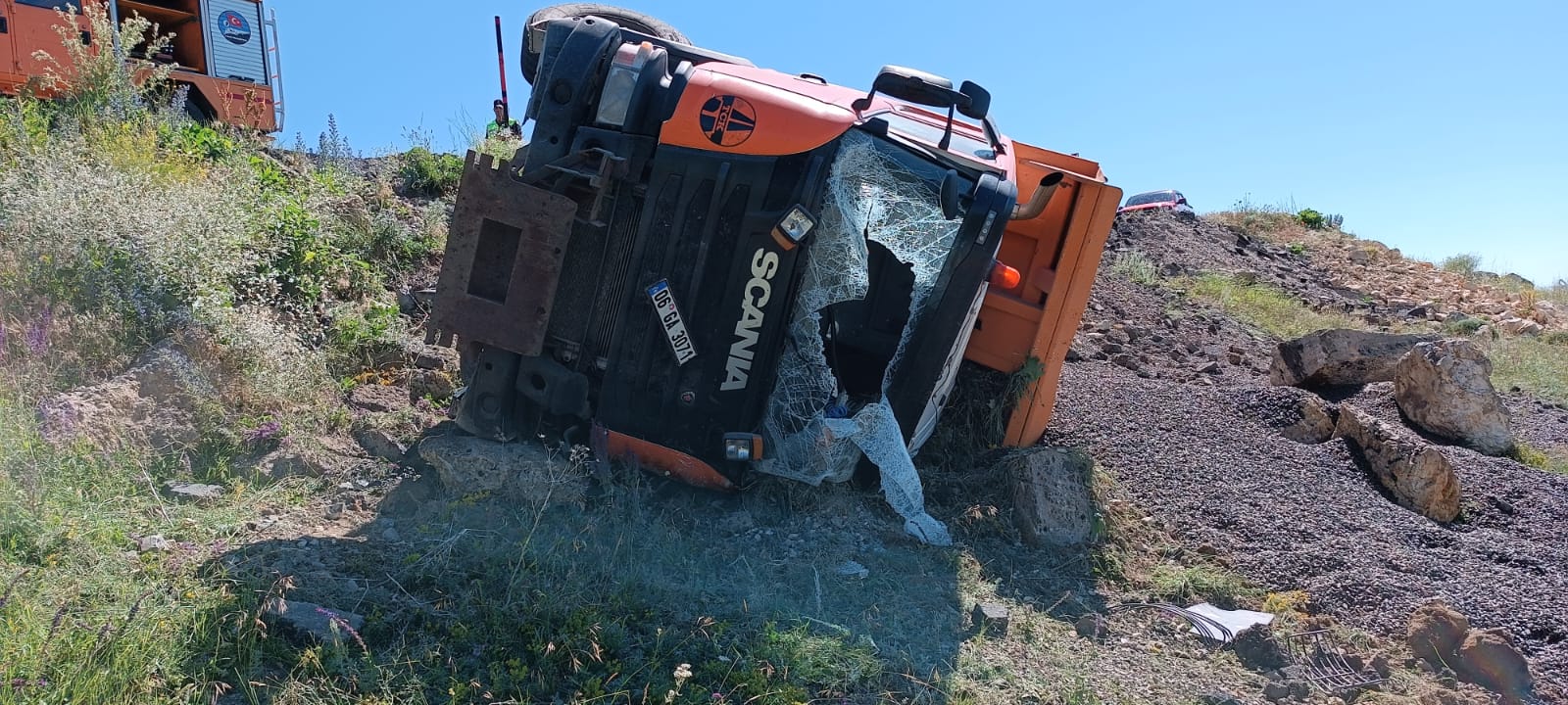 Kars'ta trafik kazası; 1 ölü