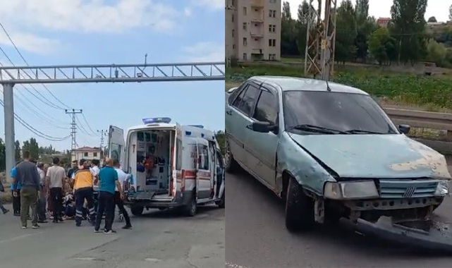 Kars'ta trafik kazası: 1 yaralı
