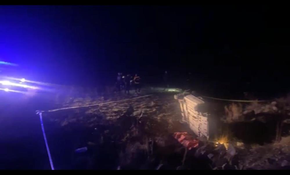  Kars'ta otomobil şarampole uçtu: 3 ölü, 1 yaralı