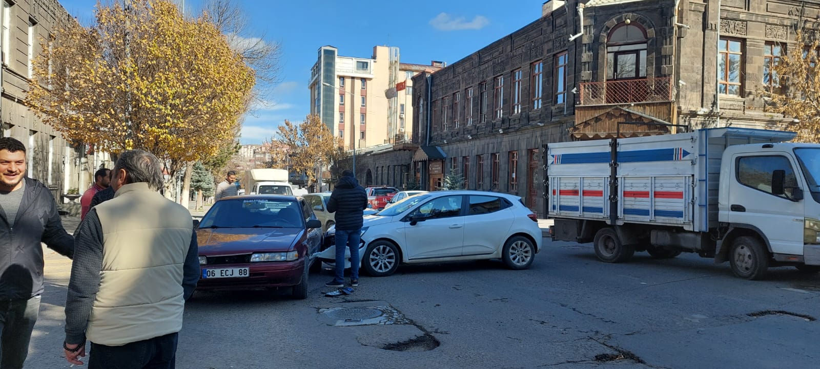 Kars'ta trafik kazası