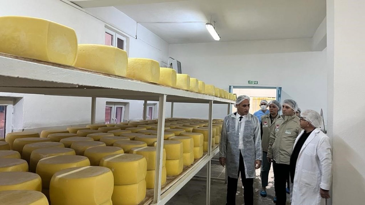 Kars'taki süt işletmeleri denetlendi