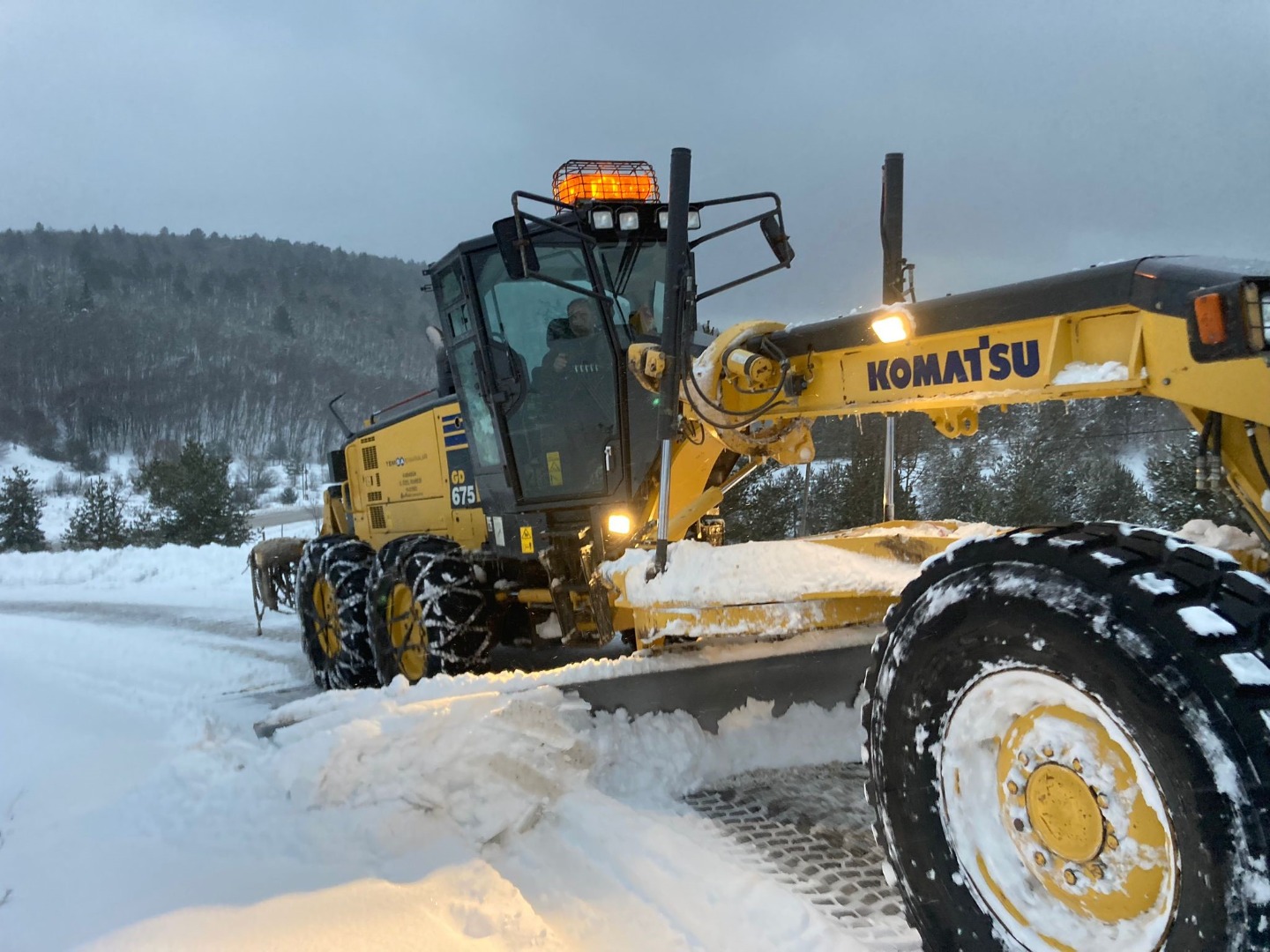Kars'ta 120 köy yolu ulaşıma kapandı