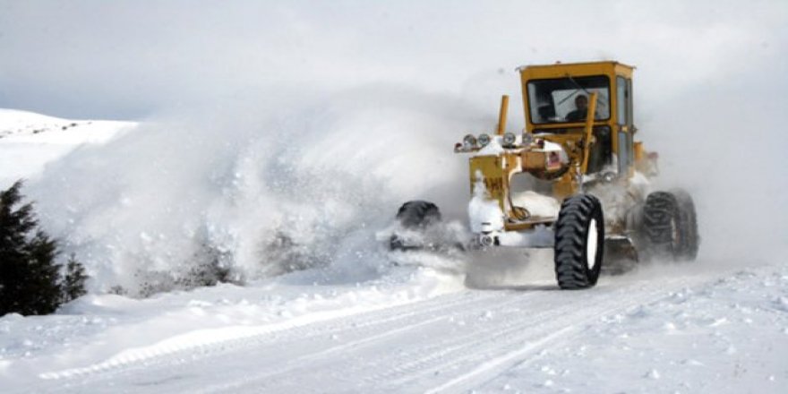 Kars'ta 17 köy yolu kapandı