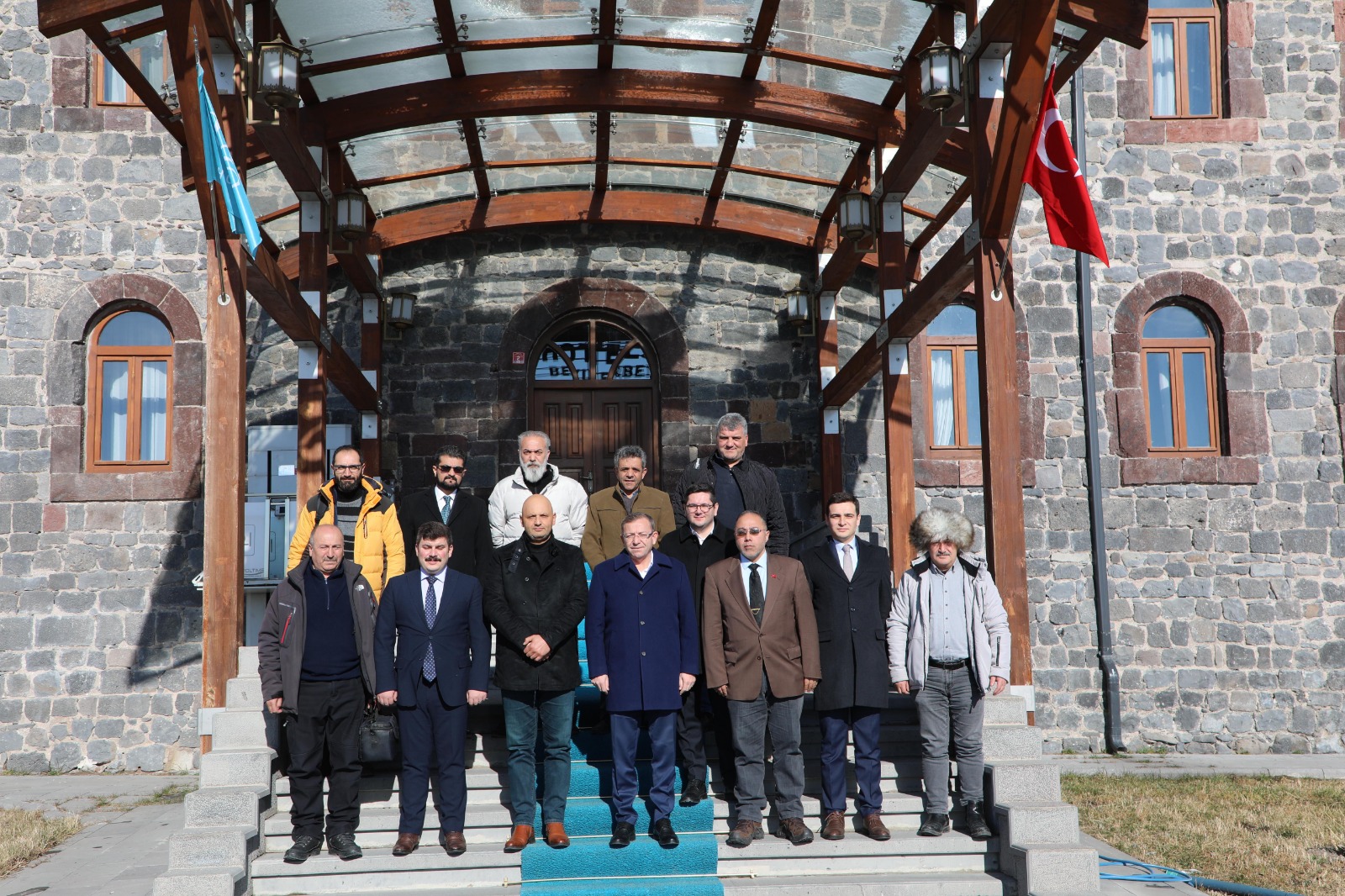 Kars Valisi Ziya Polat, basın mensuplarıyla bir araya geldi