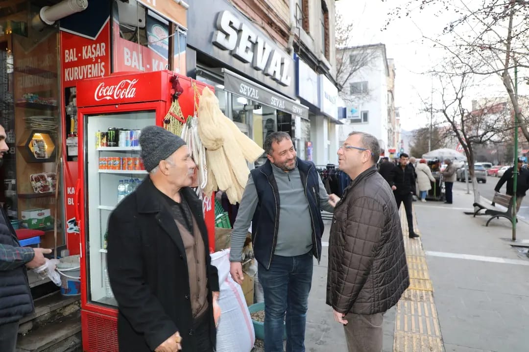 Kars Valisi Ziya Polat Esnaf Ziyaretinde