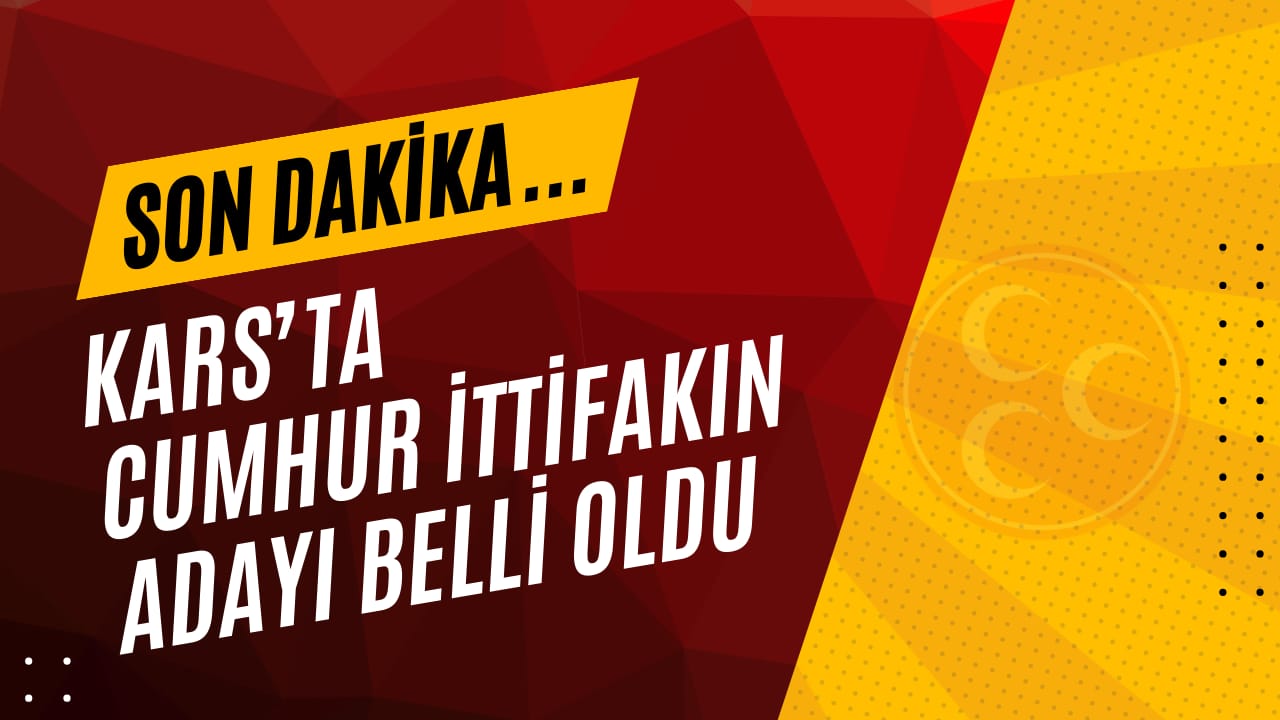 MHP'nin Kars Belediye Başkan adayı belli oldu