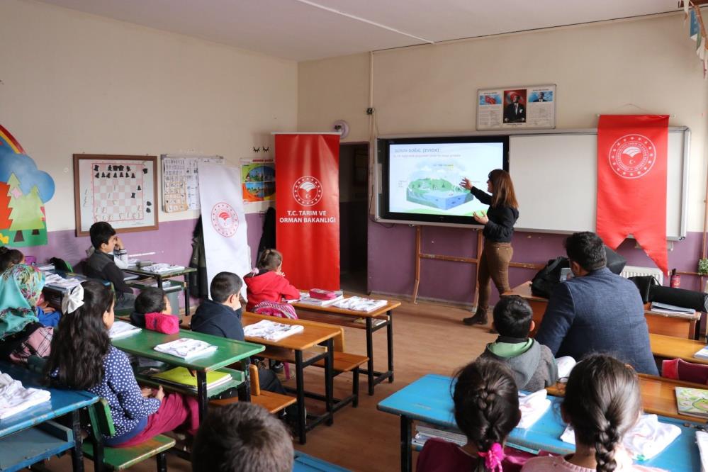 Kars'ta öğrencilere suyun önemi anlatıldı