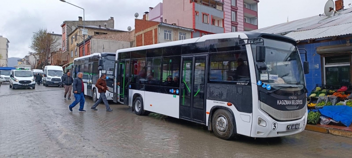 Kağızman'da Ücretsiz Servisler Yeniden Hizmette!