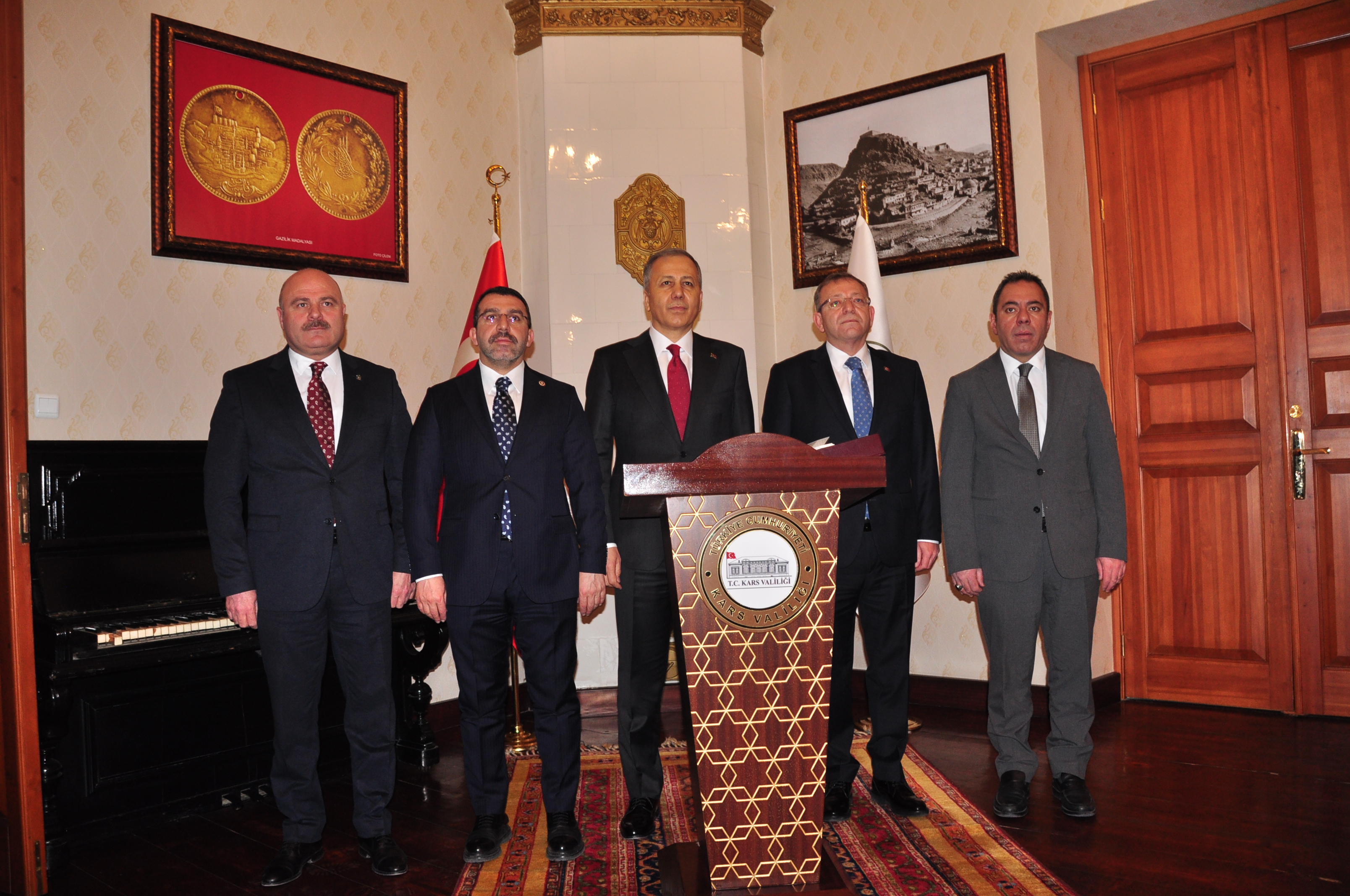 İçişleri Bakanı Ali Yerlikaya Kars'a geldi