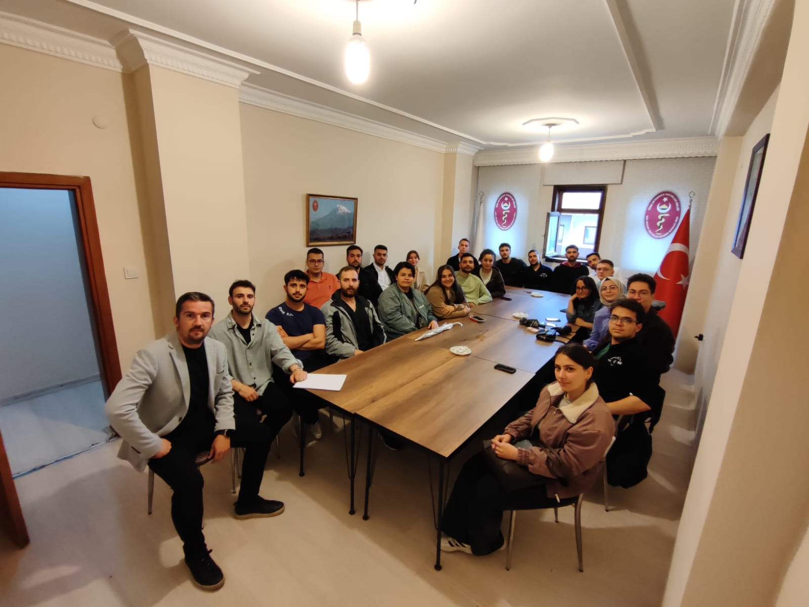 İntörn veteriner hekimlerden VHO ziyaret