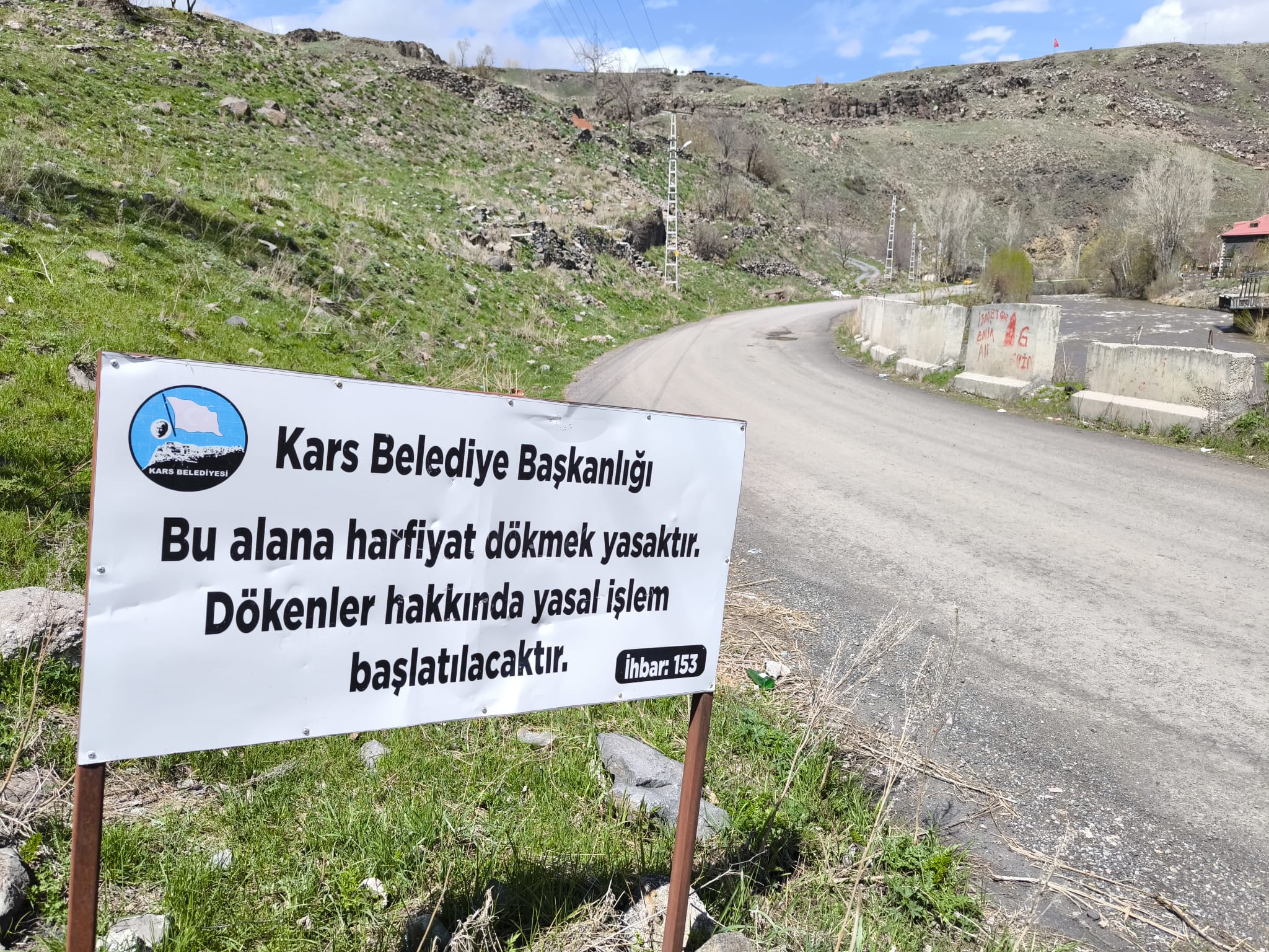 Kars Belediyesi Uyardı: Moloz Dökenlere Ceza Kesilecek