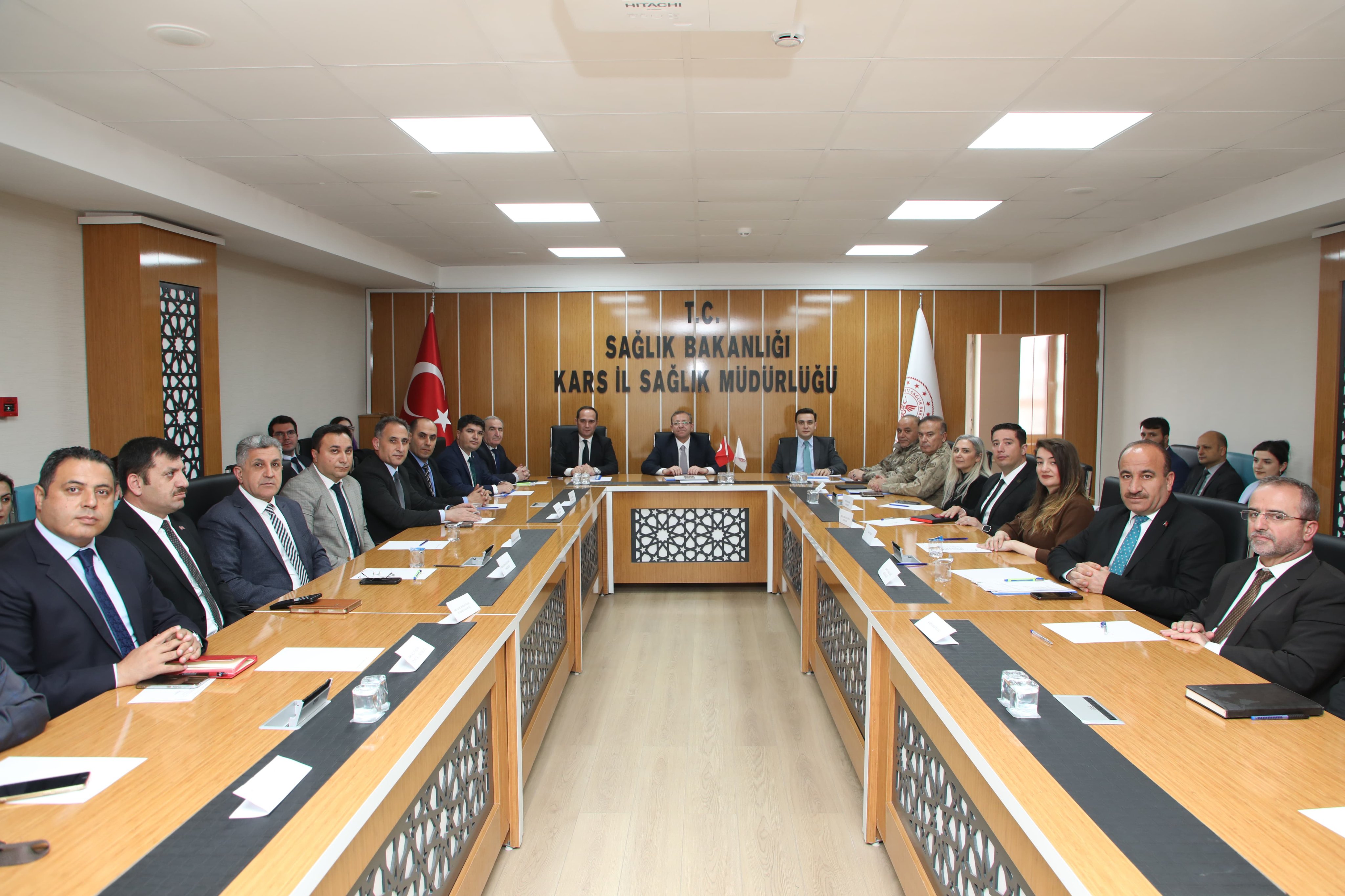 Kars'ta Bağımlılıkla Mücadele Toplantısı Gerçekleştirildi