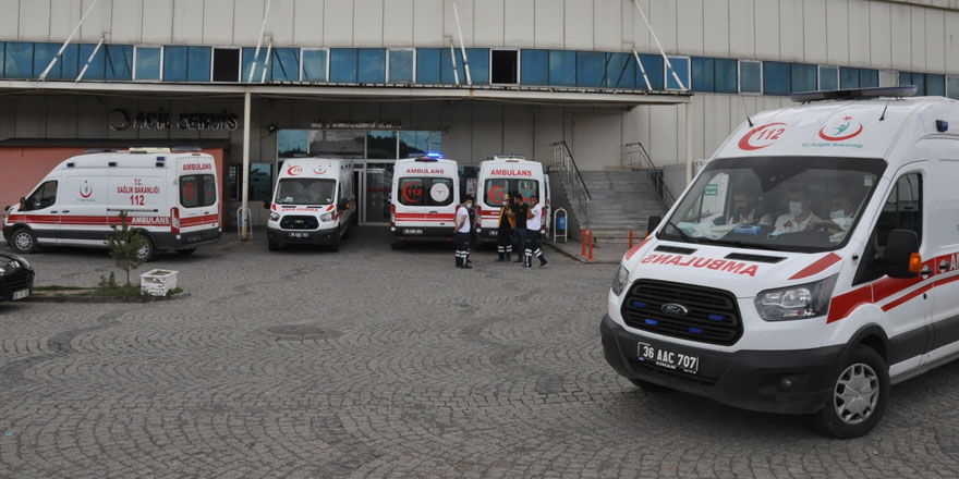 Acemi kasaplar hastaneye koştu