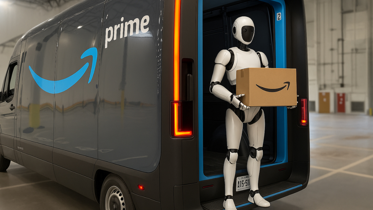 Amazon'dan Şok Hamle: Kargoları Artık İnsansı Robotlar Mı Getirecek?