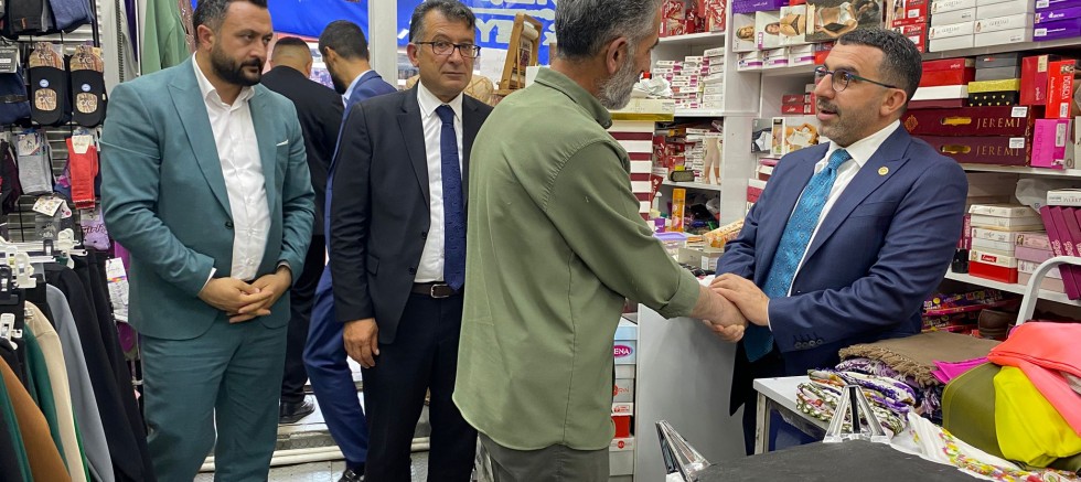 Çalkın'dan Esnaf Ziyareti