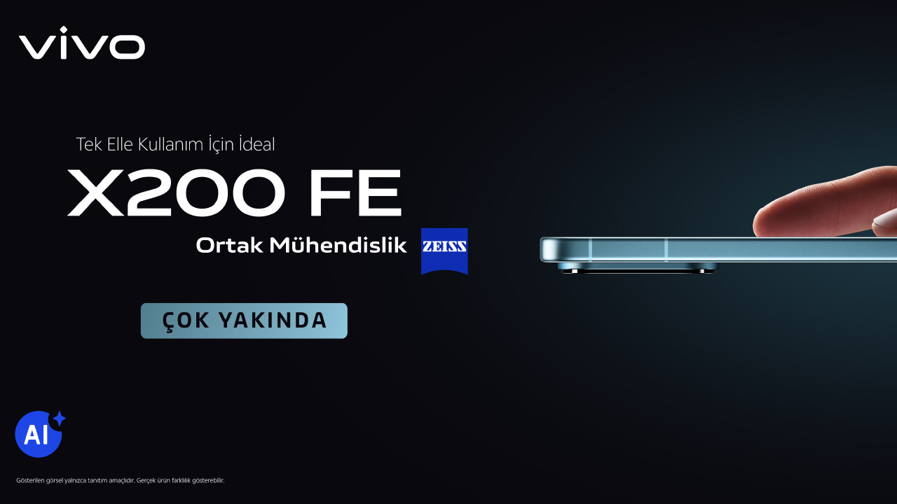 Cep Herkülü Türkiye'de: Vivo'nun ZEISS Kameralı X200 FE Modeli Geliyor!