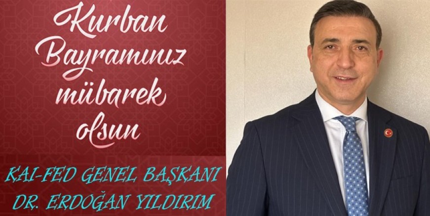 Dr. Yıldırım Kurban Bayramı Mesajı