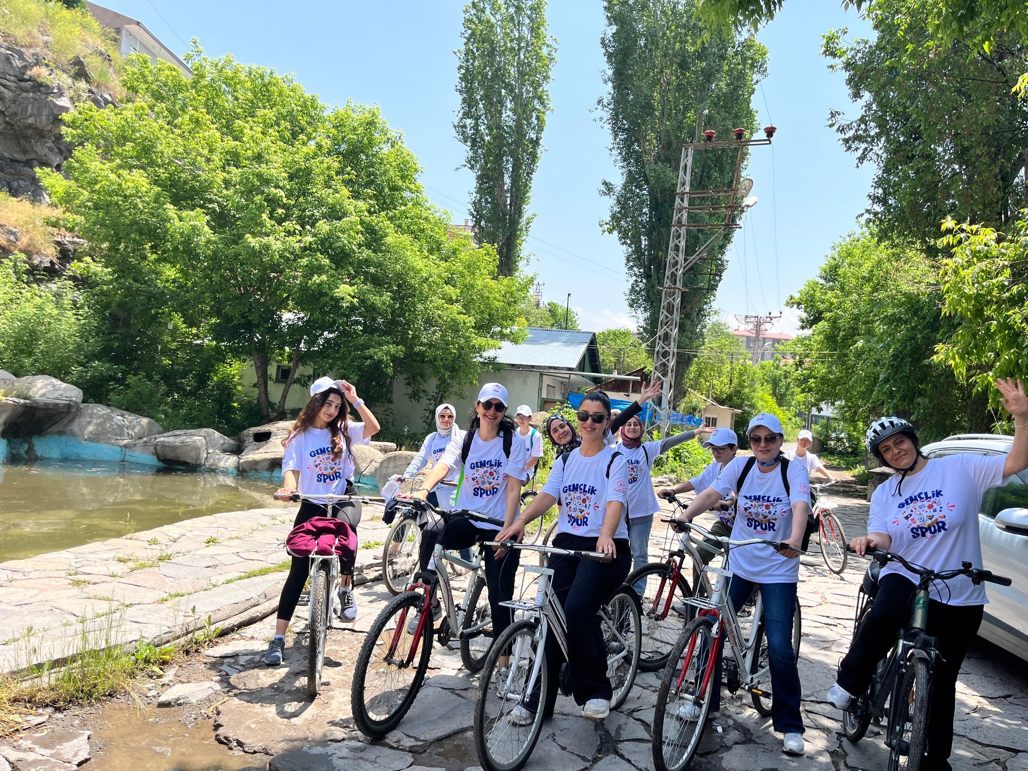 Gençler Sağlıklı Yaşam İçin Pedal Çevirdi