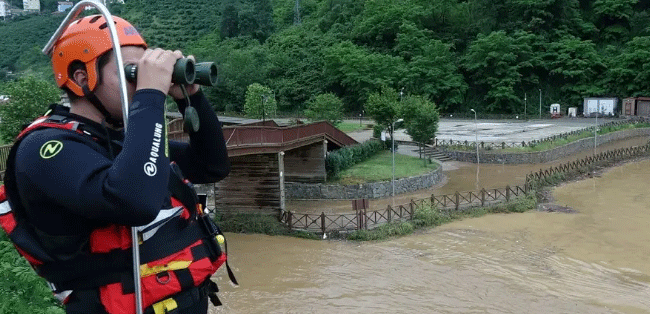 Karadeniz Sağanak Altında