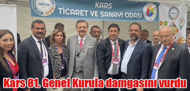 Kars 81. Genel Kurula damgasını vurdu