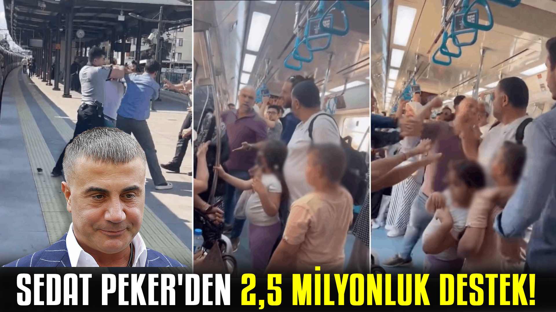 Marmaray Saldırıya Uğrayan Babaya Peker'den 2.5 Milyonluk Şok Destek! İşte Nedeni!