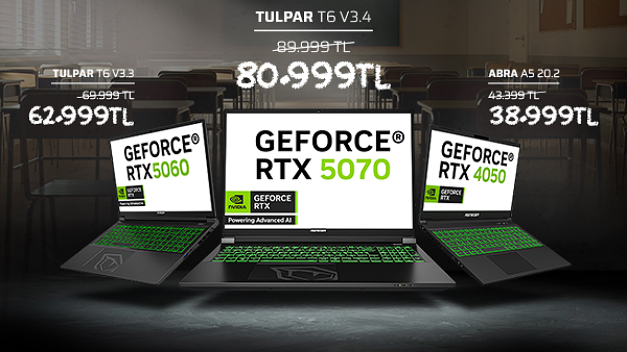 Monster'dan Karne Müjdesi: O Laptoplar Şimdi Peşin Fiyatına 12 Taksit!