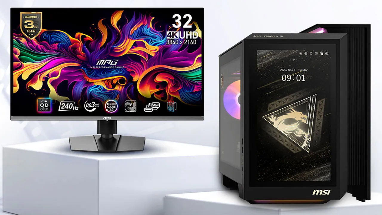 MSI MPG 321URX OLED Yanık Testinde Başarılı! [Video]