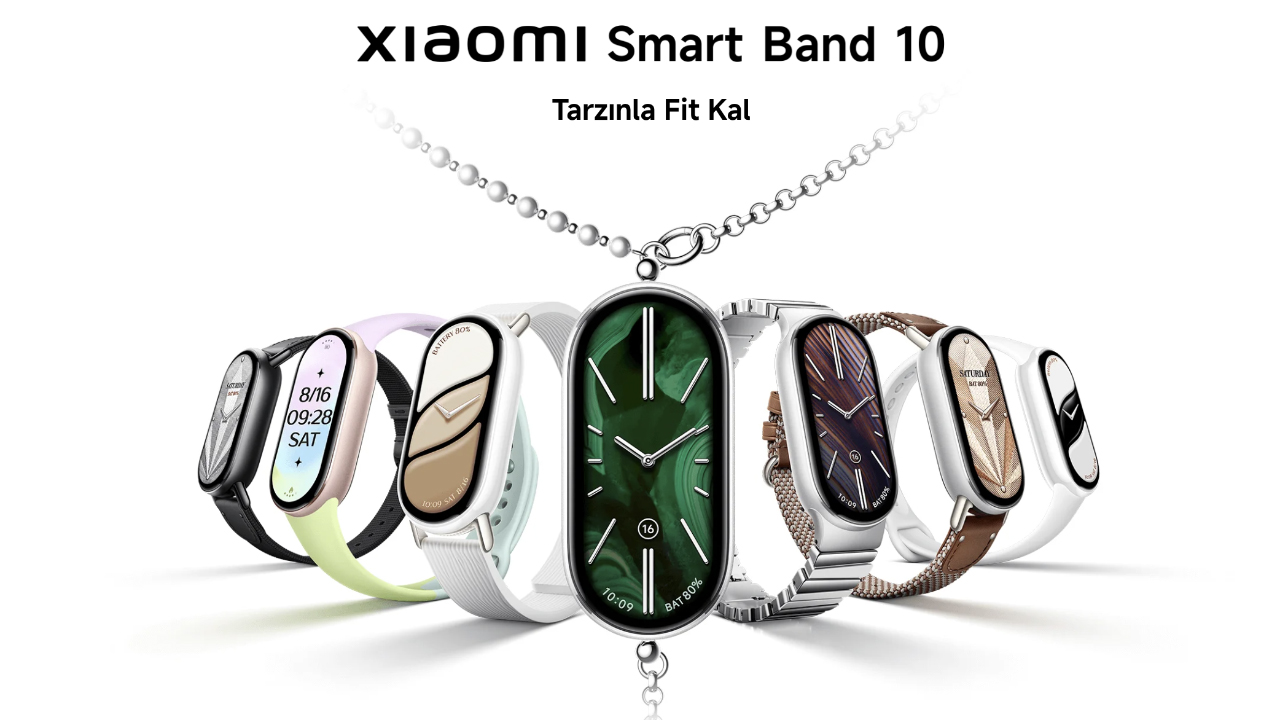 Xiaomi'den Smart Band 10 Beklenen Bileklik Geldi! İşte Türkiye Fiyatı ve Özellikleri