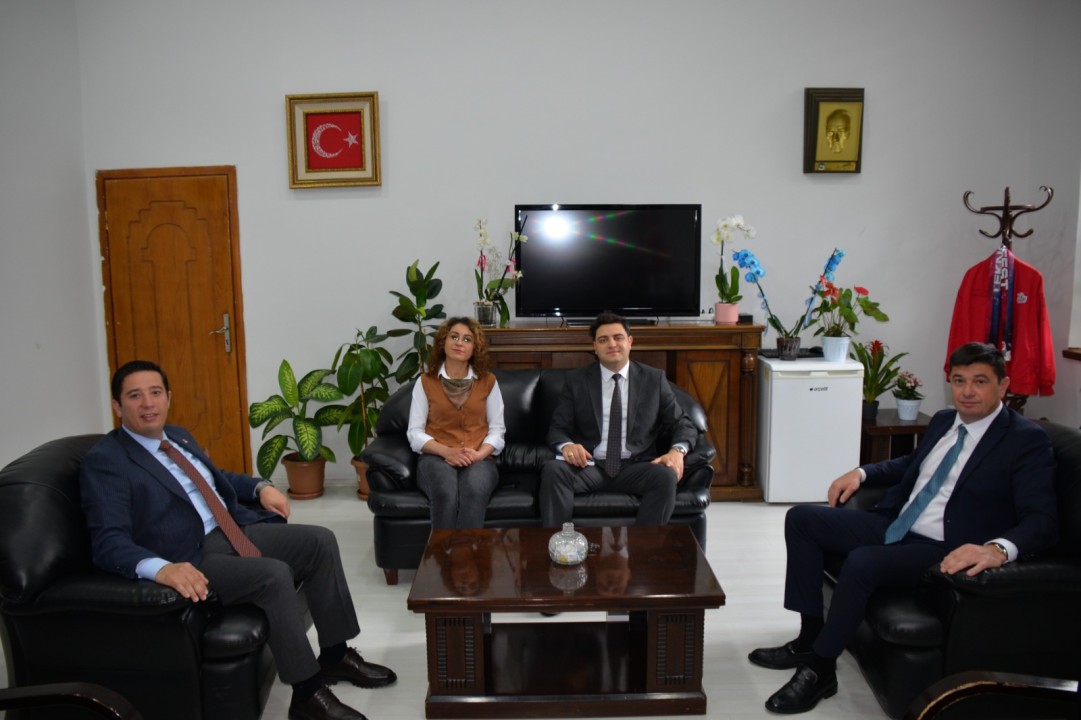 Başkonsolos Aliyev'den Gençlik ve Spor İl Müdürüne ziyaret