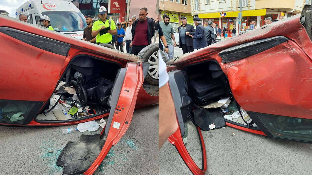 Kars'ta trafik kazası: 4 yaralı