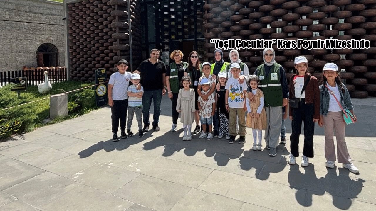 Peynir Müzesi’nde çocuklar Kars’ın zengin peynir kültürünü tanıdı