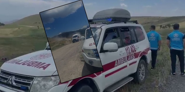 Yaralanan çiftçi tedavi altına alındı