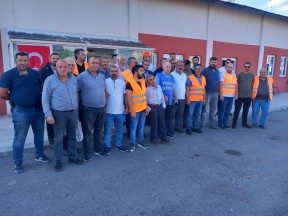 İl Özel İdaresi İşçilerinden iş Bırakma