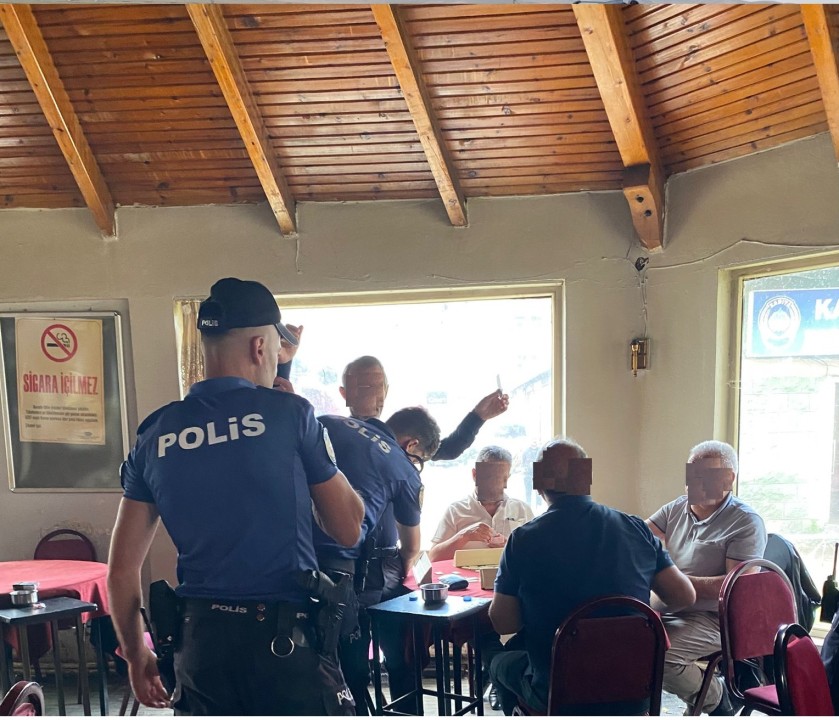 Kars polisinden “şok” uygulama!