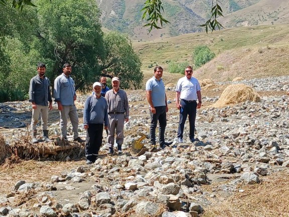 Ziraat Odası Başkanı Günday, Hasar Tespitinde Bulundu
