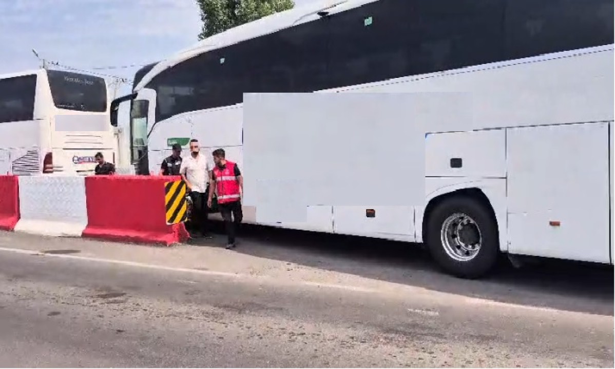Yolcu otobüsünde kaçak göçmen yakalandı