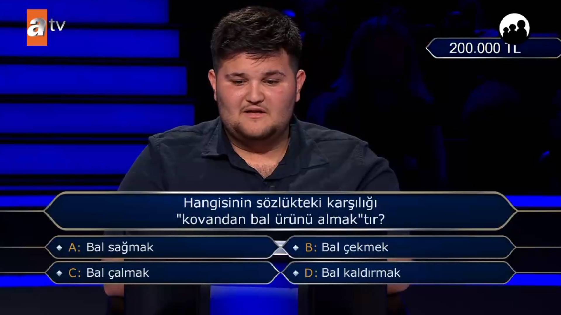 Kim milyoner olmak ister sorusu